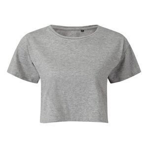 TriDri Womens/Ladies TriDri Crop Top / Heather Gray
